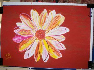 IVYCOPY OF ANDY WARHOL'S DAISY