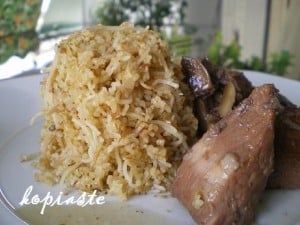 afelia-with-mushrooms