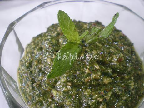 mint-pesto