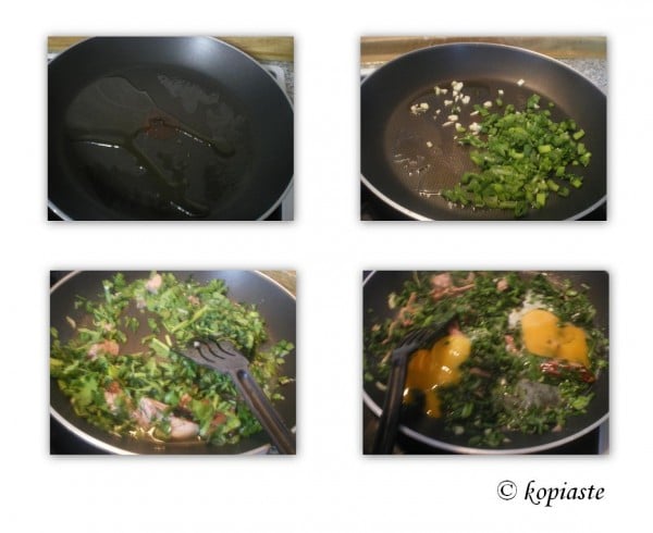Collage with kagianas me spanaki, kafkalithres and pasto