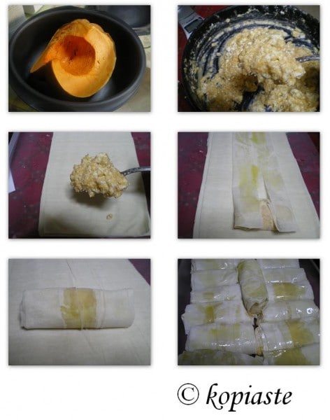 Collage Pumpkin flutes